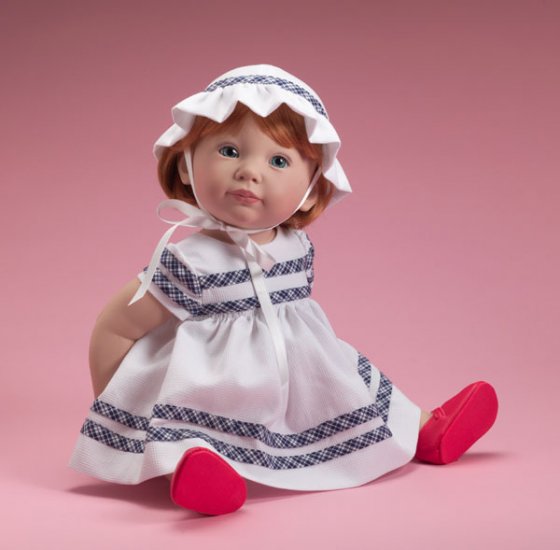 Effanbee Baby Button Nose PIQUE PICNIC OUTFIT NIB! 2004 w/shoes
