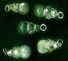 5 original jadeite bowl pendans, FREE SHIPPING.