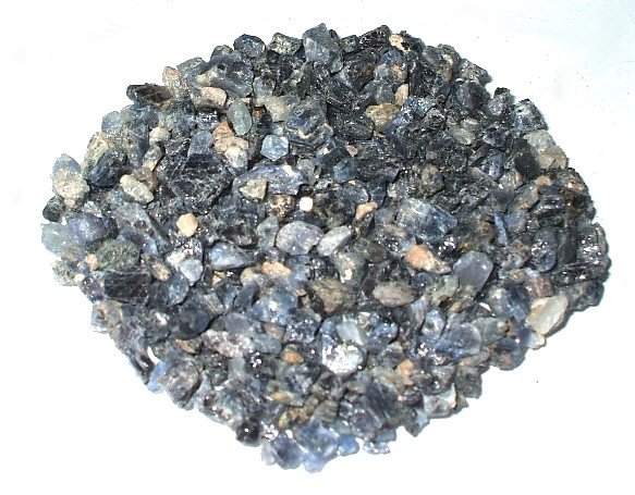 1 natural rough sapphire bag with 67 pieces, weight total 35 carats.FREE GLOBAL Shipping.