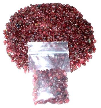 173 pieces rough natural garnet stone. Weight total 38.5 ct.FREE GLOBAL SHIPPING!