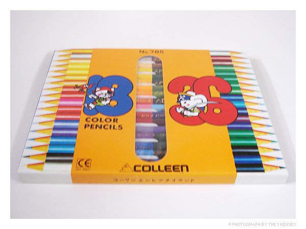 Colleen Colour Pencils, 18 Pencils, 36 Colours