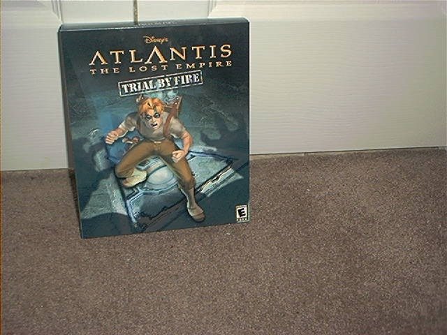 DISNEY'S ATLANTIS THE LOST EMPIRE TRIAL BY FIRE CD ROM GAME BRAND NEW