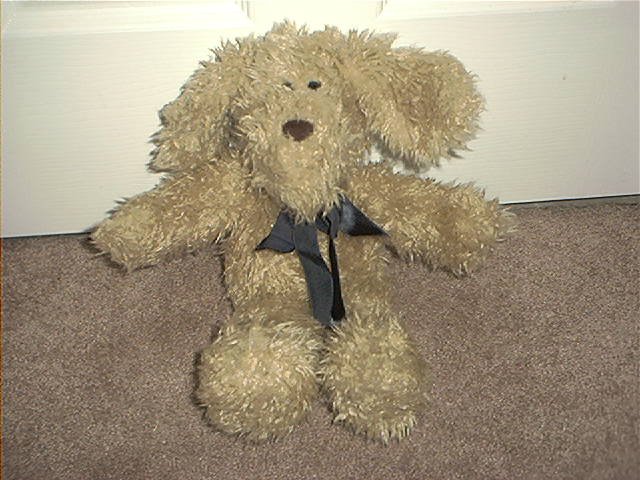 THE BOYDS COLLECTION BEARS IN THE ATTIC SCRUFFY PUPPY PLUSH EXCELLENT CONDITION