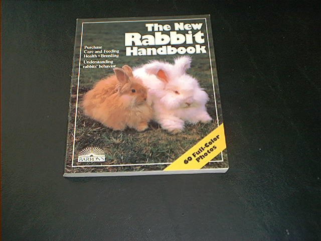 BARRON'S THE NEW RABBIT HANDBOOK EXCELLENT CONDITION FROM 1989