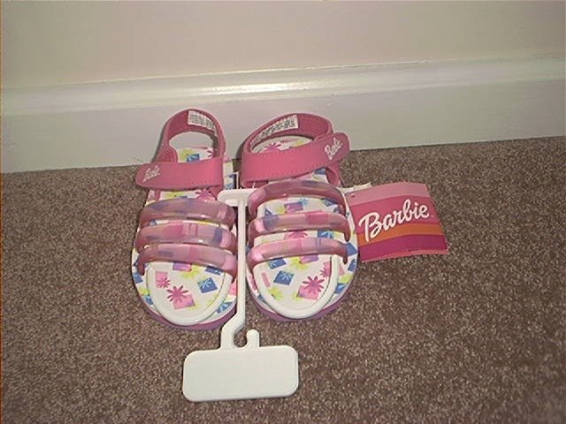 BUSTER BROWN BARBIE SANDALS NEW WITH TAG SIZE 11 CHILDRENS