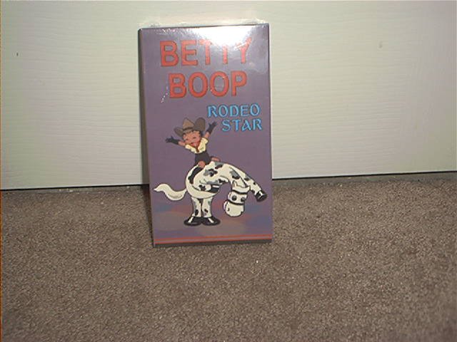 BETTY BOOP RODEO STAR VHS VIDEO BRAND NEW