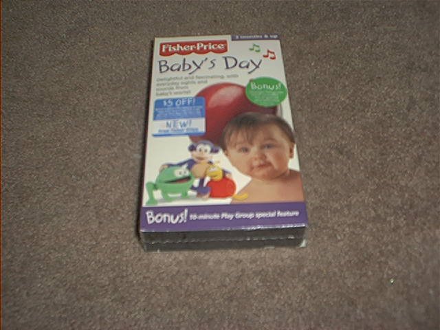 FISHER PRICE ~BABY'S DAY~ VHS VIDEO ~BRAND NEW!~