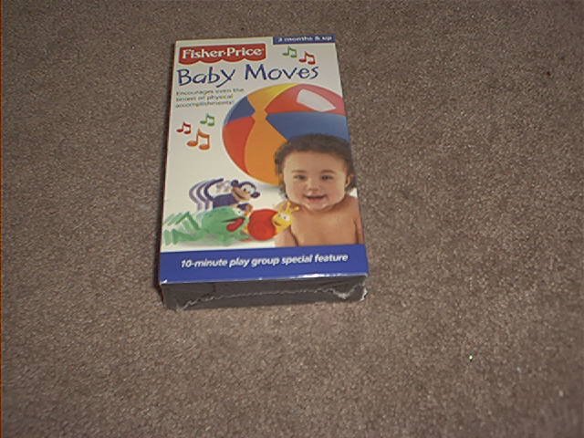 FISHER PRICE ~BABY MOVES~ DEVELOPMENTAL VHS VIDEO ~BRAND NEW!~