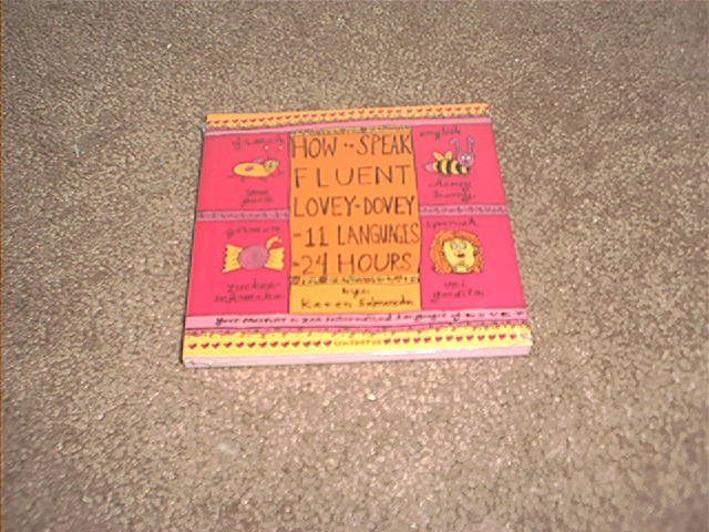 HOW TO SPEAK FLUENT LOVEY-DOVEY IN 11 LANGUAGES IN 24 HOURS BOOK ~BRAND NEW!~