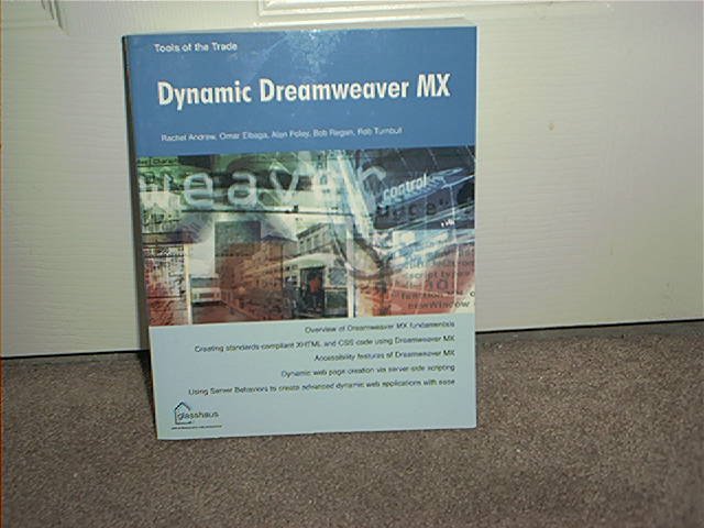 DYNAMIC DREAMWEAVER MX ~TOOLS OF THE TRADE SERIES~ BOOK BRAND NEW!