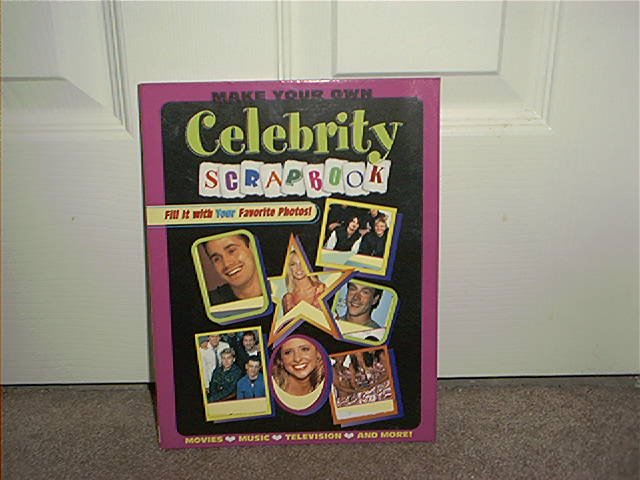 MAKE YOUR OWN CELEBRITY SCRAPBOOK ~BRAND NEW!~