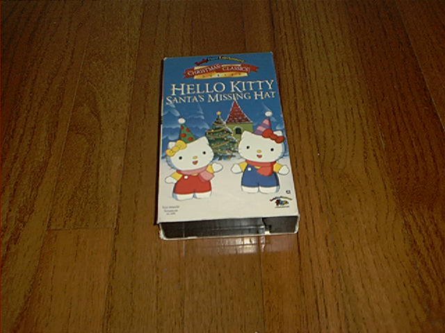 HELLO KITTY SANTA'S MISSING HAT VHS VIDEO EXCELLENT CONDITION