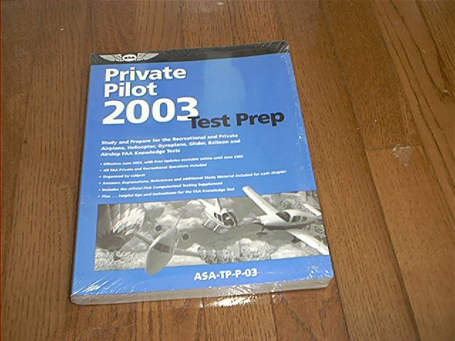 PRIVATE PILOT 2003 TEST PREP BOOK ~BRAND NEW & SEALED~