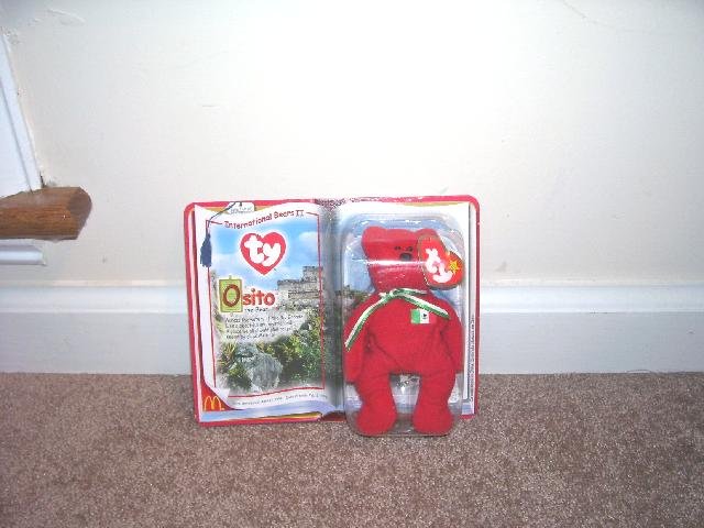 MCDONALDS TY BEANIE BABY OSITO NEW IN PKG 1999
