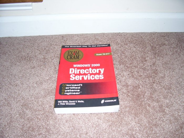 EXAM CRAM WINDOWS 2000 DIRECTORY SERVICES BOOK NEW!