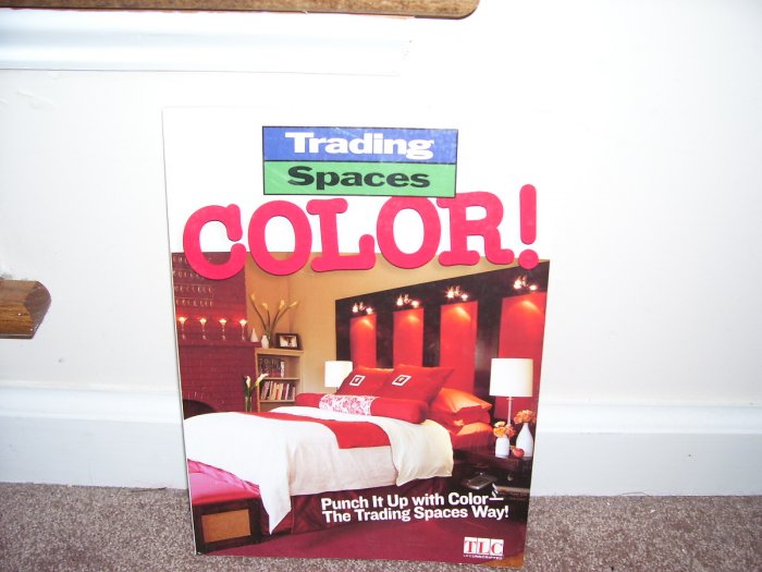 TRADING SPACES COLOR! DECORATING BOOK BRAND NEW!