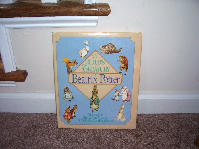 A CHILD'S TREASURY OF BEATRIX POTTER BOOK ~EXCELLENT CONDITION!~ 1987