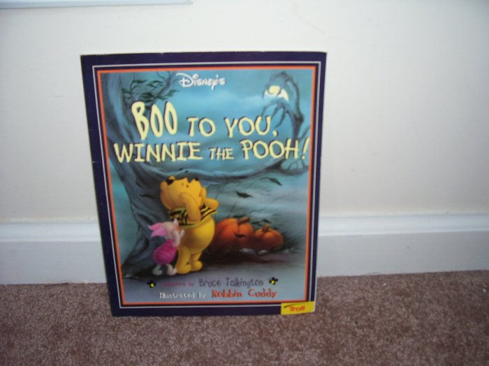 BOO TO YOU WINNIE THE POOH! Children's Book EXCELLENT CONDITION! Troll Books