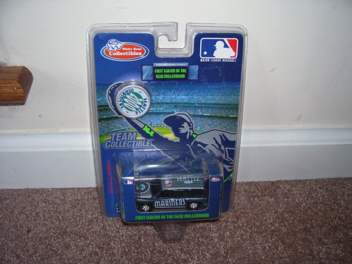 White Rose Collectibles SEATTLE MARINERS 2000 SUV DIECAST NEW!