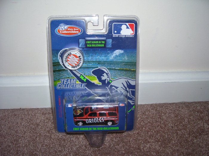 White Rose Collectibles BALTIMORE ORIOLES Diecast Vehicle w/COIN NEW! 2000