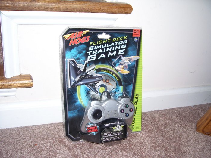 AIR HOGS FLIGHT DECK SIMULATOR TRAINING GAME ~USB GAME FOR THE PC~ NEW!