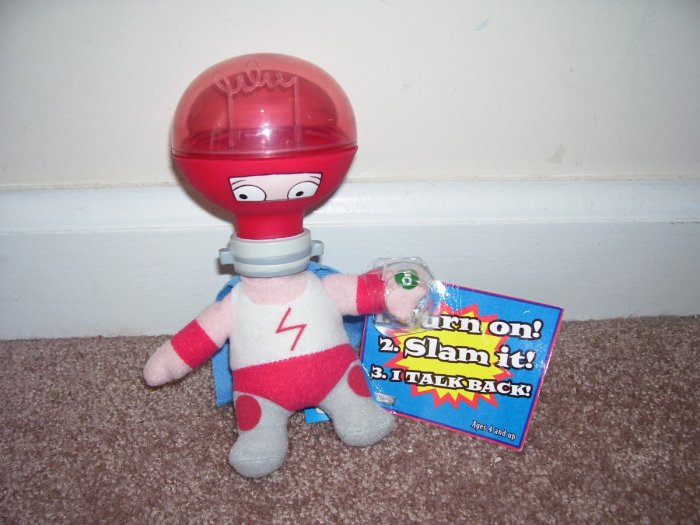 Mucha Lucha MEGA WATT Plush NEW WITH TAG!