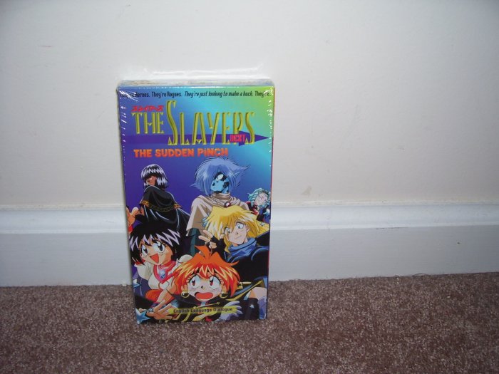 Anime THE SLAYERS NEXT The Sudden Pinch VHS NEW! 1996
