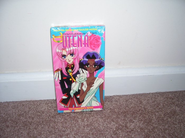 Anime REVOLUTIONARY GIRL UTENA The Legendary Spice VHS NEW!