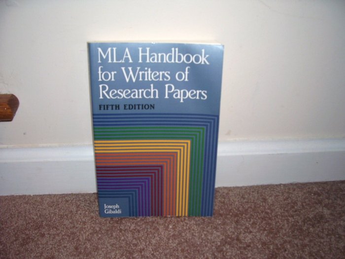 6th edition handbook mla papers research writer 6th edition handbook mla papers research writer