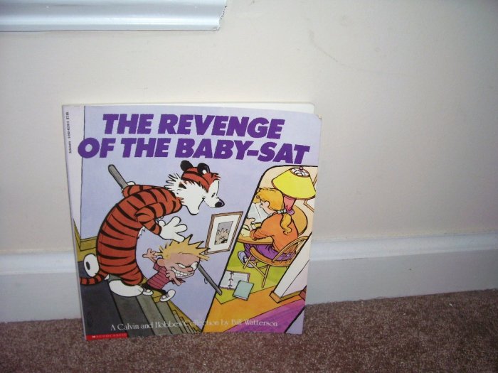CALVIN AND HOBBES * THE REVENGE OF THE BABY-SAT * Humor Book EXC! 1991