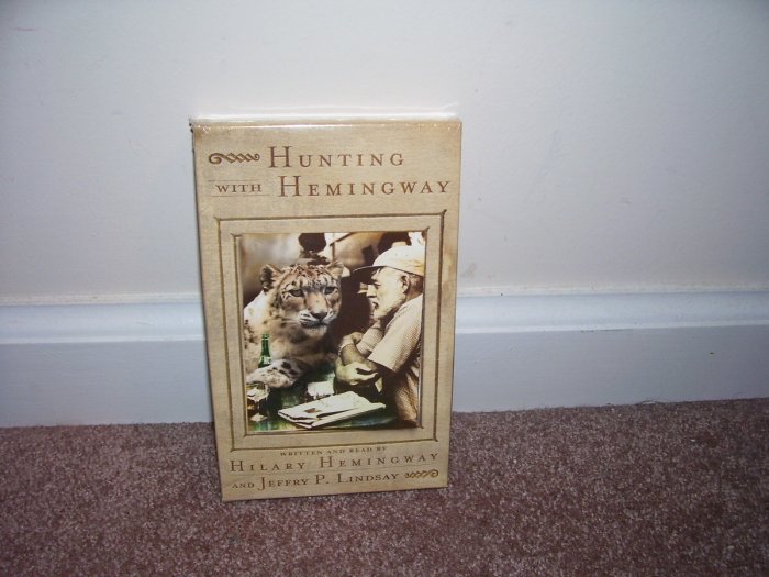HUNTING WITH HEMINGWAY ~ AUDIO BOOK ~ BRAND NEW! 2 TAPES 3 HOURS