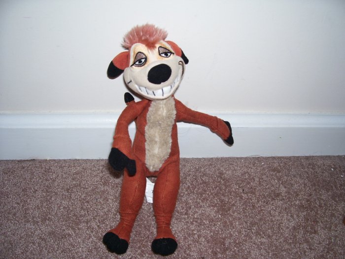Disney The Lion King Simba's Pride TIMON Plush EXCELLENT CONDITION! 5 1/2" SITTING