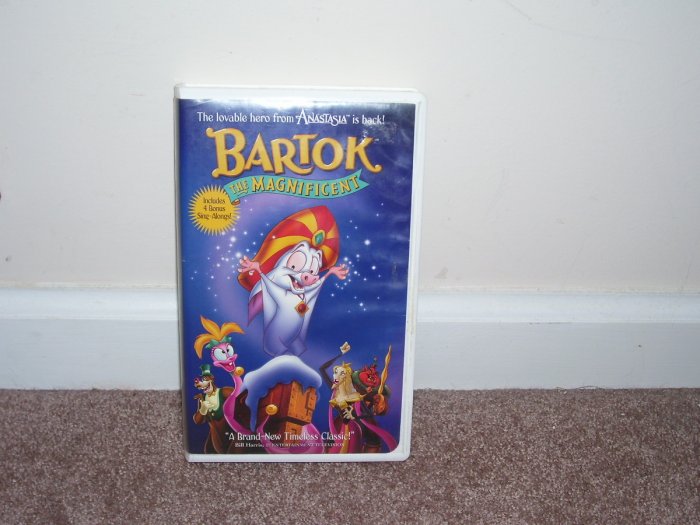 BARTOK THE MAGNIFICENT * VHS VIDEO * VERY GOOD CONDITION! IN CLAMSHELL