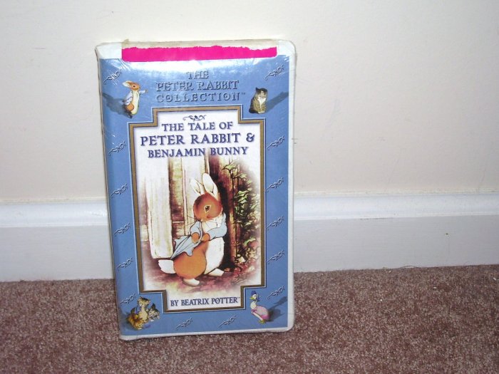 BEATRIX POTTER The Tale of Peter Rabbit & Benjamin Bunny VHS NEW! CLAMSHELL CASE!