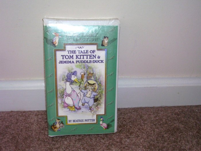 Beatrix Potter THE TALE OF TOM KITTEN & JEMIMA PUDDLEDUCK VHS VIDEO NEW! CLAMSHELL