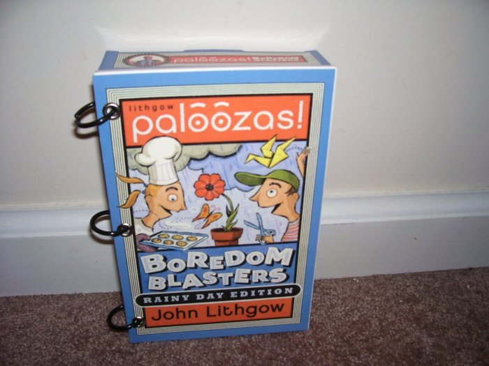 LITHGOW PALOOZAS * BOREDOM BLASTERS RAINY DAY EDITION * BOOK & ACTIVITY KIT NEW!