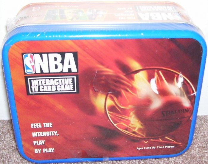 NBA INTERACTIVE TV CARD GAME * NEW IN TIN! * FROM 1998 HTF!