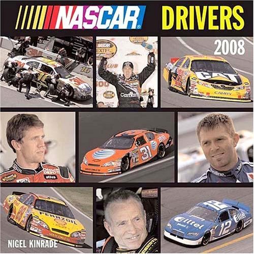 NASCAR DRIVERS 2008 WALL CALENDAR * NEW *