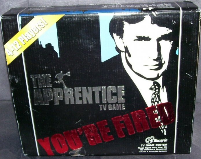 THE APPRENTICE * PLUG N PLAY * TV GAME! w/WIRELESS CONTROLLERS NEW!