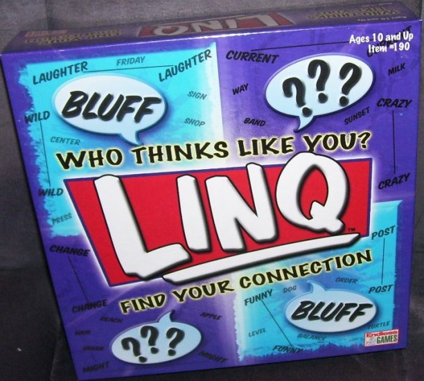LINQ * WHO THINKS LIKE YOU? FIND YOUR CONNECTION GAME * BRAND NEW & SEALED!