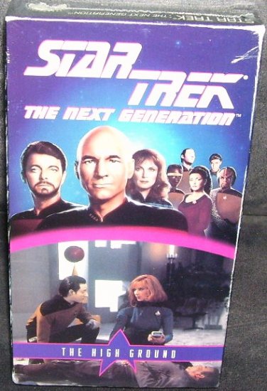 STAR TREK THE NEXT GENERATION * THE HIGH GROUND * VHS NEW & SEALED!
