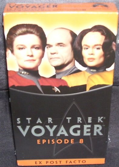 Star Trek VOYAGER * EX POST FACTO * EPISODE 8 VHS VIDEO BRAND NEW!