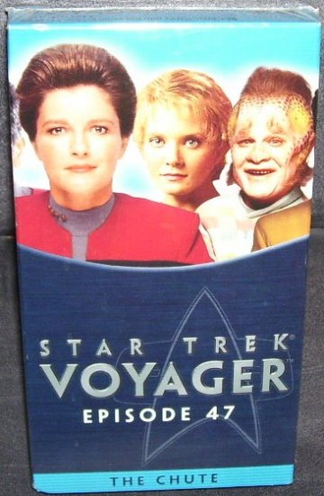 STAR TREK VOYAGER * THE CHUTE * VHS VIDEO NEW & SEALED!