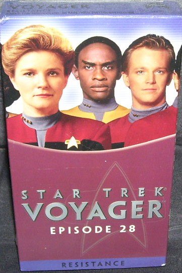 STAR TREK VOYAGER * RESISTANCE * EPISODE 28 VHS * NEW *