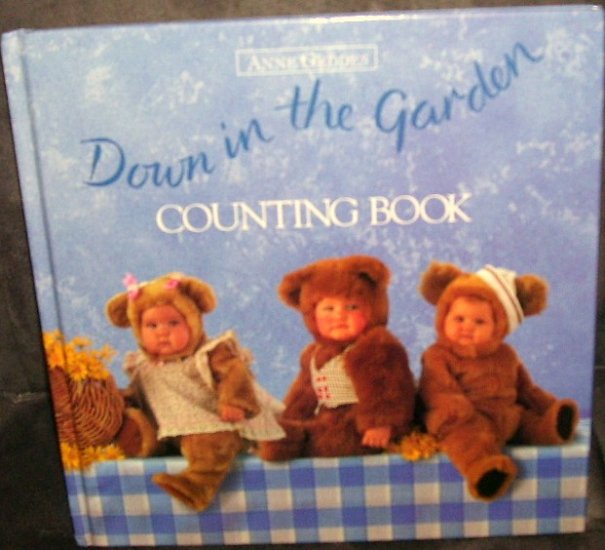 ANNE GEDDES * DOWN IN THE GARDEN COUNTING BOOK * EXC/NM COND! 1997 H/C