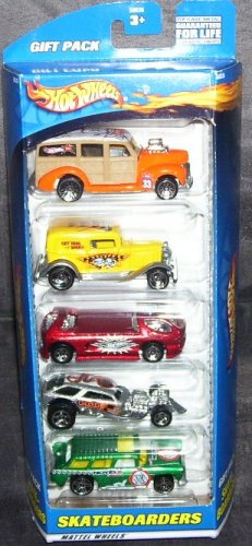 Hot Wheels * SKATEBOARDERS * 5 PACK GIFT SET NEW! 2000