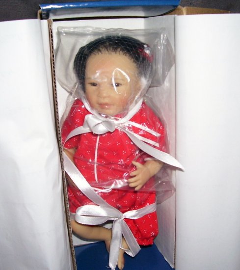Masterpiece Gallery * LIAN * 10" * ASIAN * SILICONE VINYL BABY DOLL NIB! LE #64! 2007
