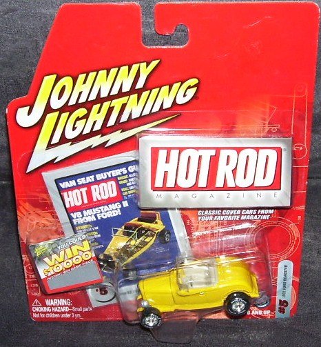Johnny Lightning HOT ROD 1932 FORD ROADSTER Diecast 2004 NEW