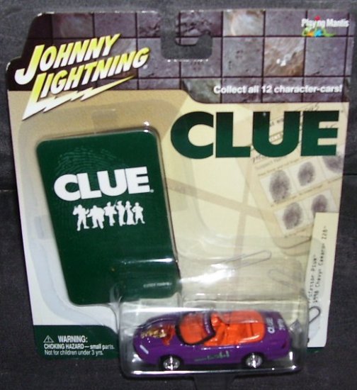 Johnny Lightning * CLUE * 1998 CHEVY CAMARO Z28 * PURPLE PROFESSOR PLUM NEW!