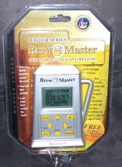 Excalibur * BREW MASTER * ELECTRONIC BEER REFERENCE LIBRARY NEW!